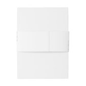 シック&ミニマエレガントリストモダンフローラ結婚の 招待状ベリーバンド (裏面例)