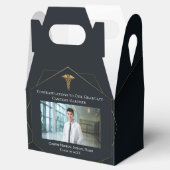 シック・メディカル・スクールフォトブラック卒業パーティー フェイバーボックス (オープン)