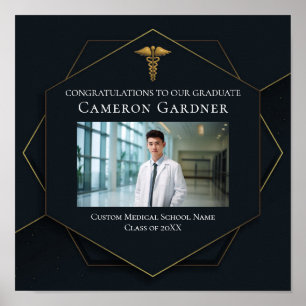 シック・メディカル・スクール写真卒業パーティーへようこそ ポスター