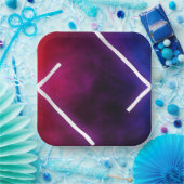 シック&モダン9インチスクエア紙プレート ペーパープレート (パーティー)