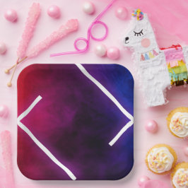 シック&モダン9インチスクエア紙プレート ペーパープレート