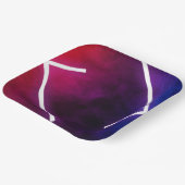 シック&モダン9インチスクエア紙プレート ペーパープレート (傾斜あり)