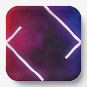 シック&モダン9インチスクエア紙プレート ペーパープレート (正面)