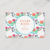 シック&モダン | 最小限のQRコード 名刺 (正面)