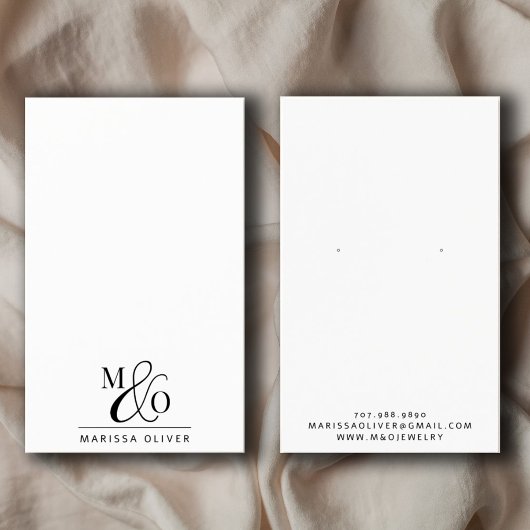 シック・モノグラム・ジュエリー・デザイナー