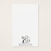 シック・モノグラム・ジュエリー・デザイナー (正面)