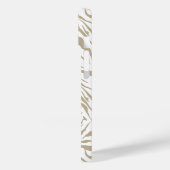 シック・モノグラム・ゼブラ Case-Mate iPhoneケース (裏面 / 左)