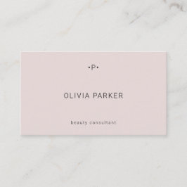 シック·モノミニマルグラム|赤面 名刺