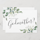 シック・ユーカリ・ゴッドマザープロポーザル・カード 案内状 (正面/裏面)