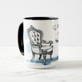 シック・ル・ロワ・チル・アウ・カフェ・エステティックカフェ マグカップ (正面左)