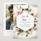 シック・ロマンス・メイソン結婚・ジャー セーブザデート (正面/裏面)
