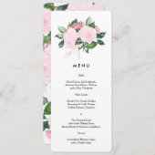 シック・ロマンス | メニュー (正面/裏面)