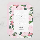 シック・ロマンス |結婚式招待状 招待状 (正面/裏面)