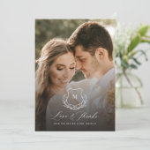 シック・ローレルラヴ感謝してい&結婚ズサンキューカード サンキューカード (スタンド正面)