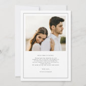 シック・ローレルラヴ感謝してい&結婚ズサンキューカード サンキューカード (裏面)