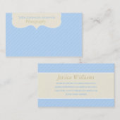 シック 名刺 (正面/裏面)