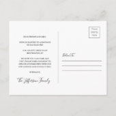 シック・引っ越しました・フェイクベラム効果写真Aの動き 案内ポストカード (裏面)