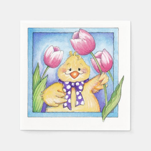 シック – 紙ナプキンス スタンダードカクテルナプキン (正面)