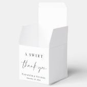 シックA甘いお礼結婚式の引き出物箱 フェイバーボックス (オープン)