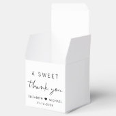 シックA甘い感謝の結婚言葉 フェイバーボックス (オープン)