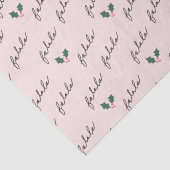 シックFaラハンドレタリングピンクフェスティバルホリー 薄葉紙 (詳細)