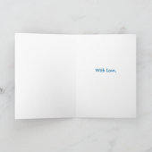 シックGet Well Card to Personalize、デイジー カード (内部)