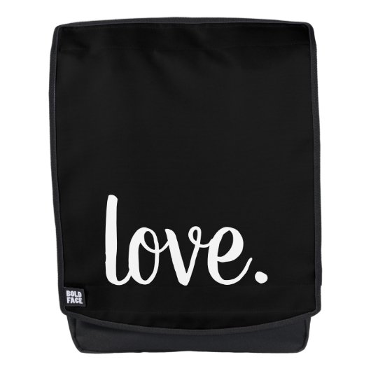 シックLOVE.スクリプト | バックパック (正面)