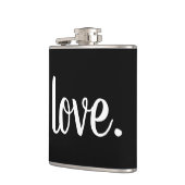 シックLOVE.スクリプト フラスク (左)