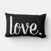 シックLOVE.スクリプト | ランバークッション (裏面)