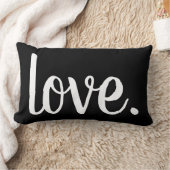 シックLOVE.スクリプト | ランバークッション (ブランケット)