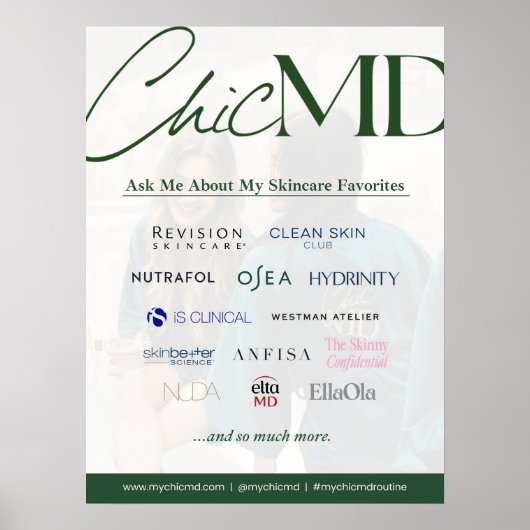 シックMDポスター ポスター (正面)