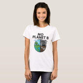 シックNo Planet B Tee forエコ意識女性用 Tシャツ (正面フル)