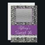 シックSweet sixteenパーティーフォト招待状 招待状<br><div class="desc">トレンディー写真sweet sixteenパーティの招待状、簡単にカスタマイズ可能なカッコいいお尻とクリック!カスタマイズ! 「it」追加オプションの追加、変更、削除、サイズ変更、再着色、再スタイリング、文字と画像</div>