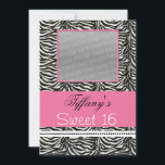 シックSweet sixteenパーティーフォト招待状 招待状<br><div class="desc">トレンディー写真sweet sixteenパーティの招待状、簡単にカスタマイズ可能なカッコいいお尻とクリック!カスタマイズ! 「it」追加オプションの追加、変更、削除、サイズ変更、再着色、再スタイリング、文字と画像</div>