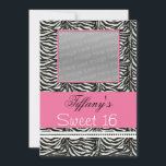 シックSweet sixteenパーティーフォト招待状 招待状<br><div class="desc">トレンディー写真sweet sixteenパーティの招待状、簡単にカスタマイズ可能なカッコいいお尻とクリック!カスタマイズ! 「it」追加オプションの追加、変更、削除、サイズ変更、再着色、再スタイリング、文字と画像</div>