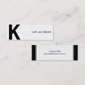 シッコンテンポラリーク・スキニー通話カード コーリングカード (正面/裏面)