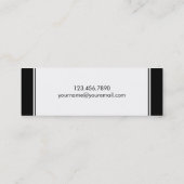 シッコンテンポラリーク・スキニー通話カード コーリングカード (裏面)