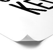 シッシュケバブおもしろいフードプン ポスター (角)