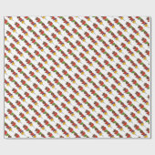 シッシュケバブベジスケワー焼きフードクックアウト ラッピングペーパー (フラット)