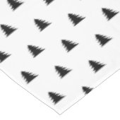 シッシンプルク単色パインツリークリスマス テーブルクロス (アングル)