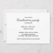 シッシンプルク大学院写真 招待状 (裏面)