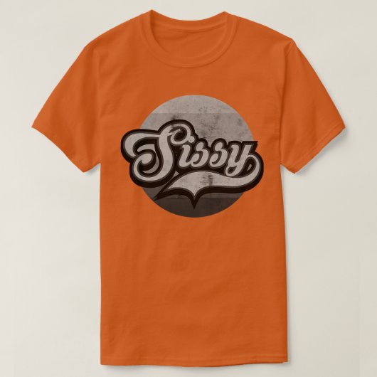 シッシー・グレイ Tシャツ (デザイン正面)