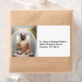 シッダールタゴータマ像 ラベル (インサイチュ)