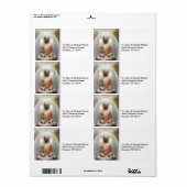 シッダールタゴータマ像 ラベル (フルシート)