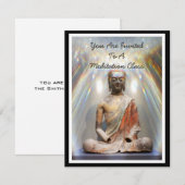 シッダールタゴータマ像 招待状 (正面/裏面)