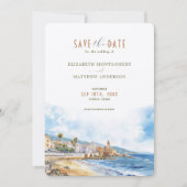 シッチェスビーチス救ペイン旅行 – ザ・デイト 招待状 (正面)