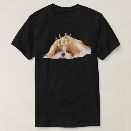 シッツーウェインクラウンフォトデザイン Tシャツ (デザイン正面)