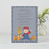 シッティングかかし招待状 招待状 (スタンド正面)