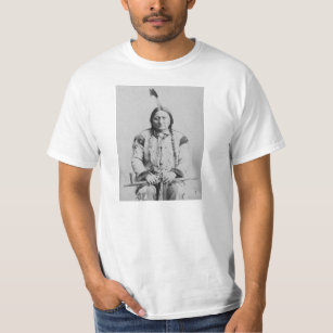 シッティングブルのアメリカインディアン Tシャツ