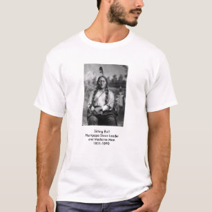 シッティングブルのモデルBullHunkpapa… -カスタマイズ Tシャツ